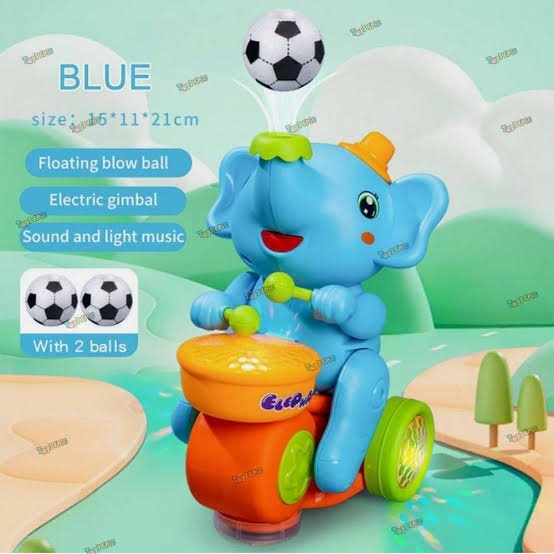 Elephant Musician Toy - Image 2