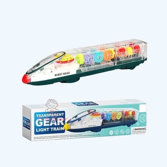 Transparent Gear Train