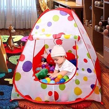 Tent house with 50 pis Ball
