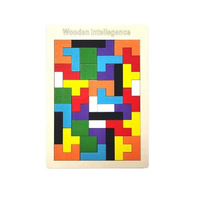 wooden intelligence puzzle