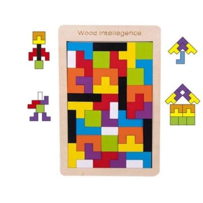 wooden intelligence puzzle