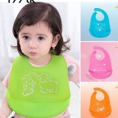 Baby silicone bib elephant 🐘