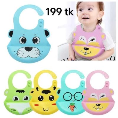 Baby silicone cartoon Bib