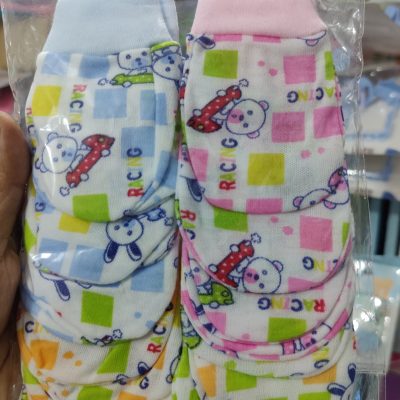 Baby hand socks 1 pair (random colour)