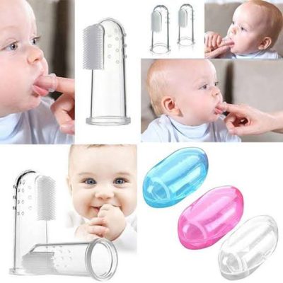 Baby finger brush