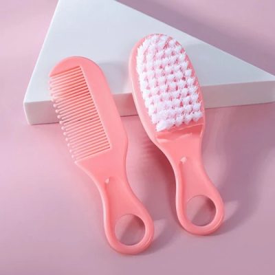 Baby hairbrush combo