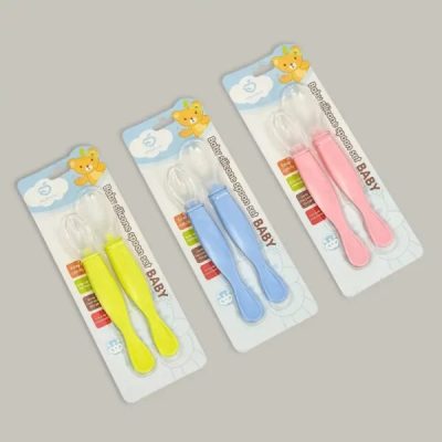 Double silicone spoon