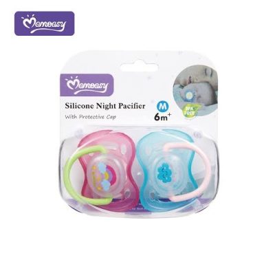 momeasy silicone night pacifier 2pis