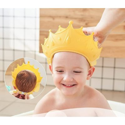 Baby silicone shower cap