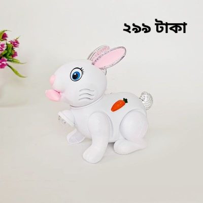 Rabbit music and lighting toy