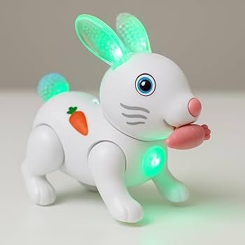 Rabbit music and lighting toy