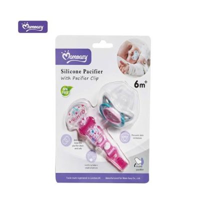 momeasy pacifier with clip