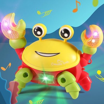 Crab music and lighting toy