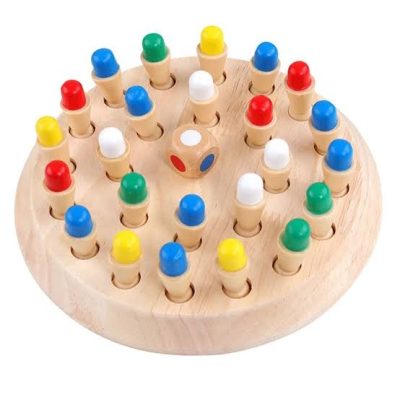 wooden memory chess