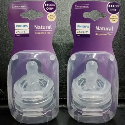 Wide neck feeding nipples 1box