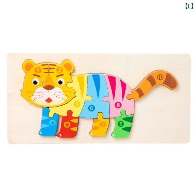 3D wooden cat puzzle