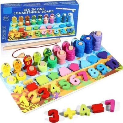 6 in 1 logarithmic board