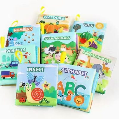 washable cloth book set 6 pis