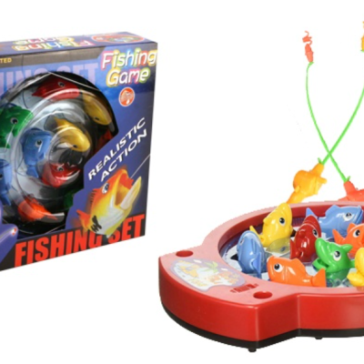 realistic action fishing set