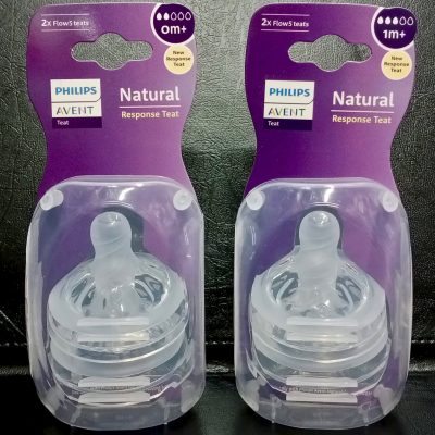 Avent Wide neck feeding nipples 1box