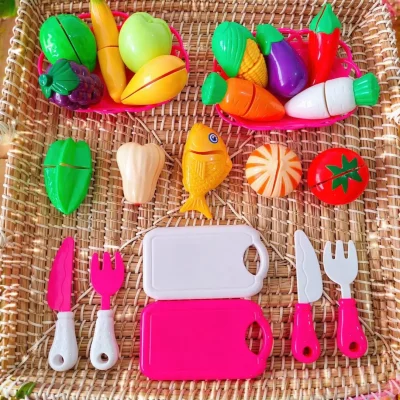 Fruits and vegetable cutter toys