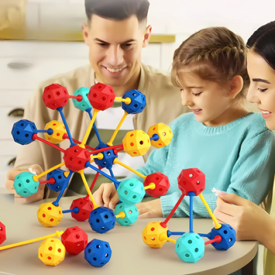 3d geometric beads blocks