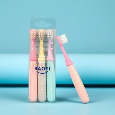 3 pis RAOYI Baby Toothbrush set