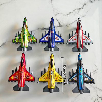 6 pis die-cast airplane set