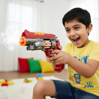 special force smoke and lighting gun toy