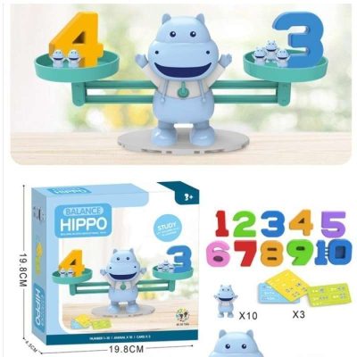 Balance Hippo educational toy
