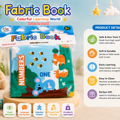 Fabric book numbers