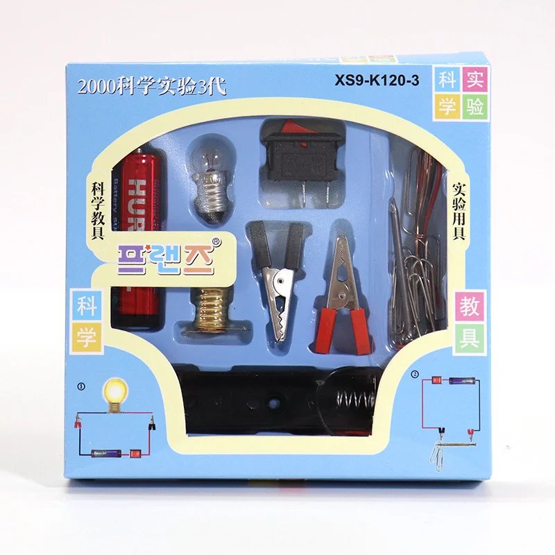 Science Box Easy Electric Circuit Experiment Kit Practice Science Learning Skills Teaching Age 6-10 Science Toolkit - Image 4