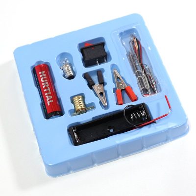 Science Box Easy Electric Circuit Experiment Kit Practice Science Learning Skills Teaching Age 6-10 Science Toolkit
