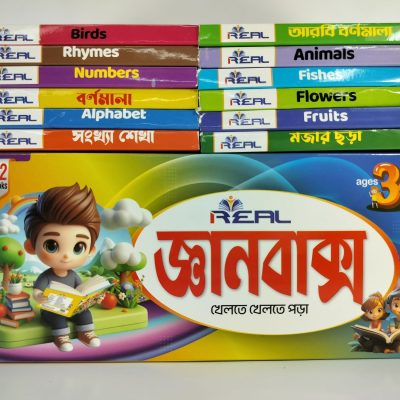 12 pis Gyanbox educational baby book