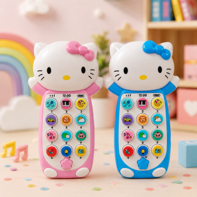 Hello kitty educational puzzle phone