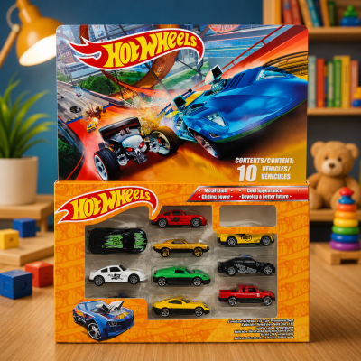 10 pis Hot-Wheels collection (china)