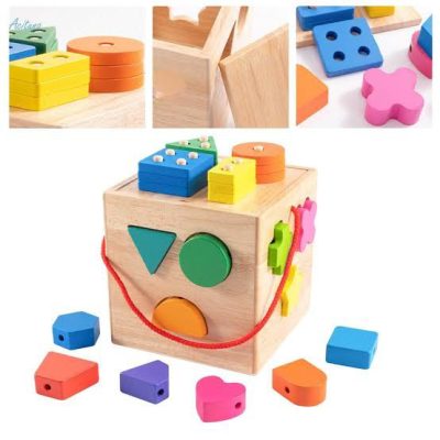 wooden Whole shape with square column