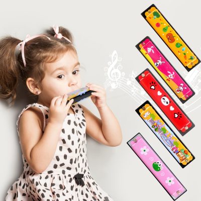 Baby cartoon harmonica