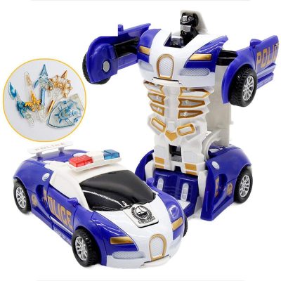 police friction transformer Robot car