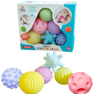 Baby squeeze Balls 6pis