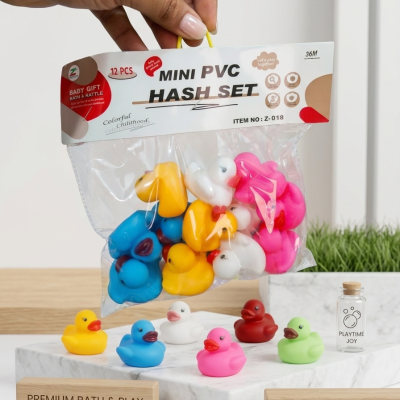 mini pvc hash set