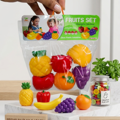 pvc fruits set