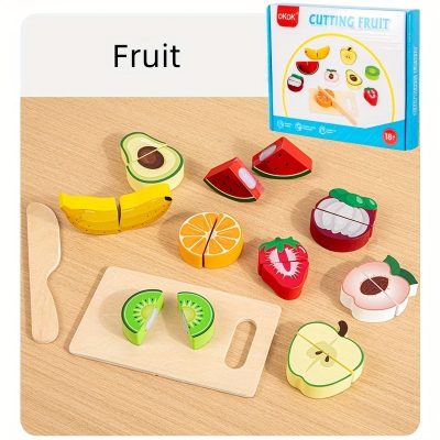 Wooden Cutting fruit