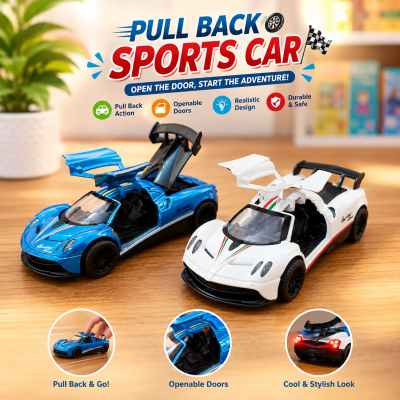 metal die cast sports car 1 pis