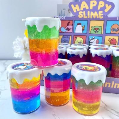 Rainbow slime 1 pis