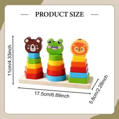 wooden Animal shaped tower