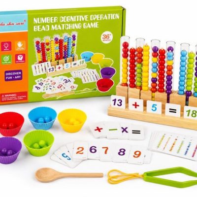 Number Cognitive Operation Bead Matching Game
